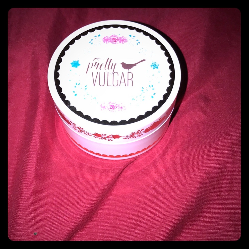 Pretty Vulgar “The Powder Room” setting powder